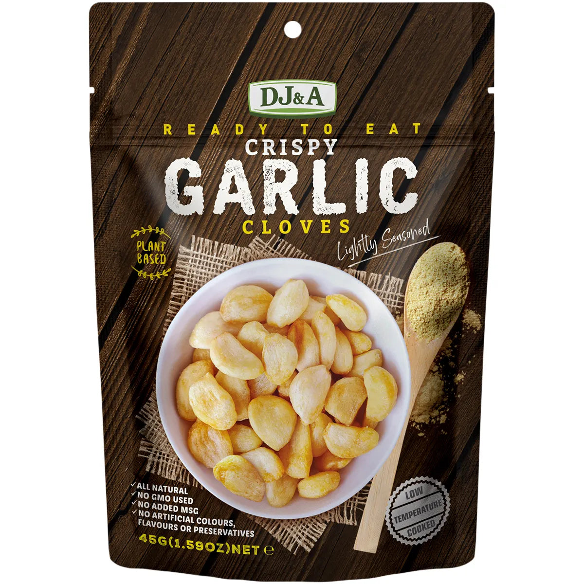 DJ&A Crispy Garlic Cloves 12x45g