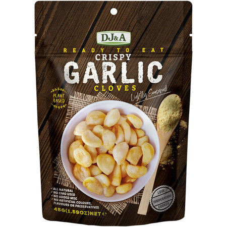 DJ&A Crispy Garlic Cloves 12x45g
