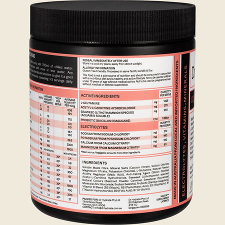 Dr. Hydrate All-In-One Hydration Drink Hasta Cert Watermelon 270g