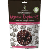 DR SUPERFOODS Raspberries Organic - Dark Chocolate 125g