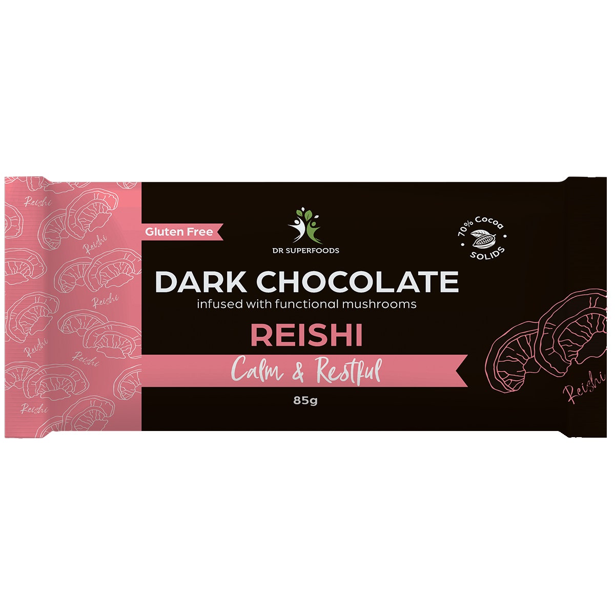 Dr Superfoods Dark Chocolate Bar Calm & Restful 12x85g