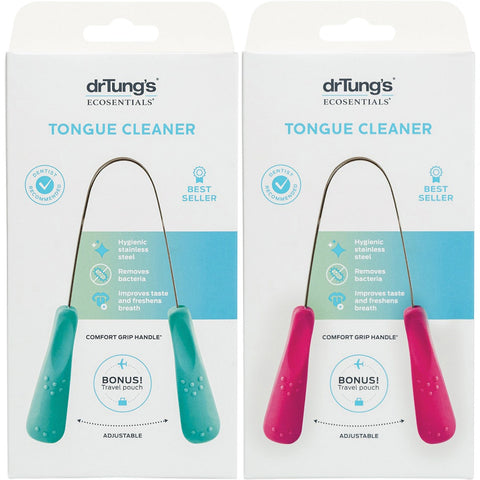 DR TUNG'S Tongue Cleaner Stainless Steel (Colour May Vary) 1
