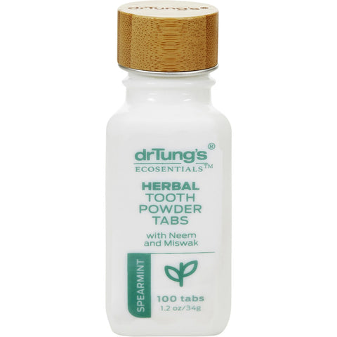 DR TUNG'S Herbal Tooth Powder Tabs Spearmint 100Tabs