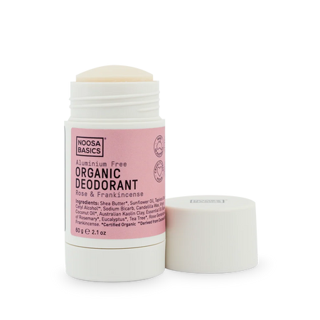 Noosa Basics Deodorant Stick Rose & Frankincense 60g
