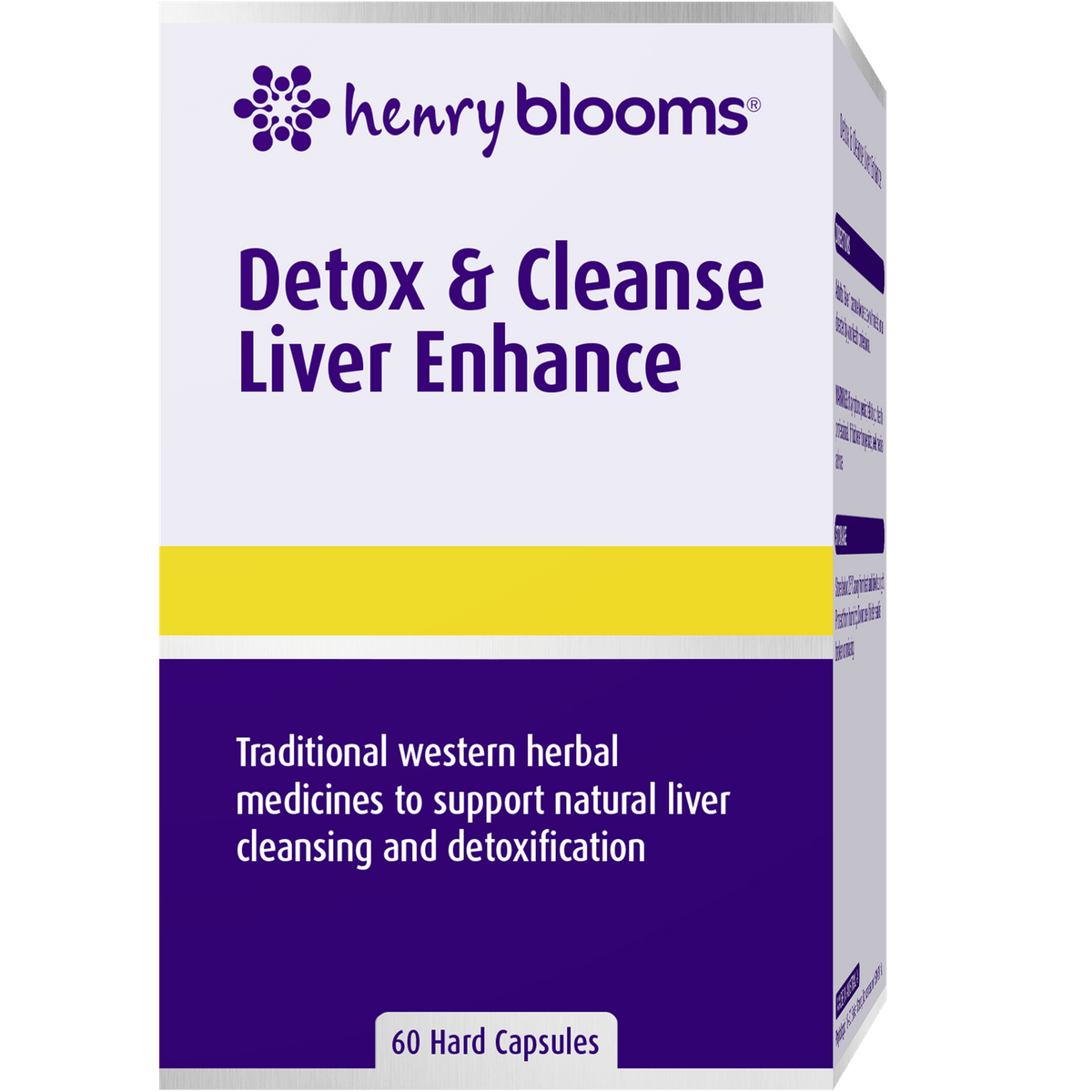 Henry Blooms Detox & Cleanse Liver Enhance 60 Capsules