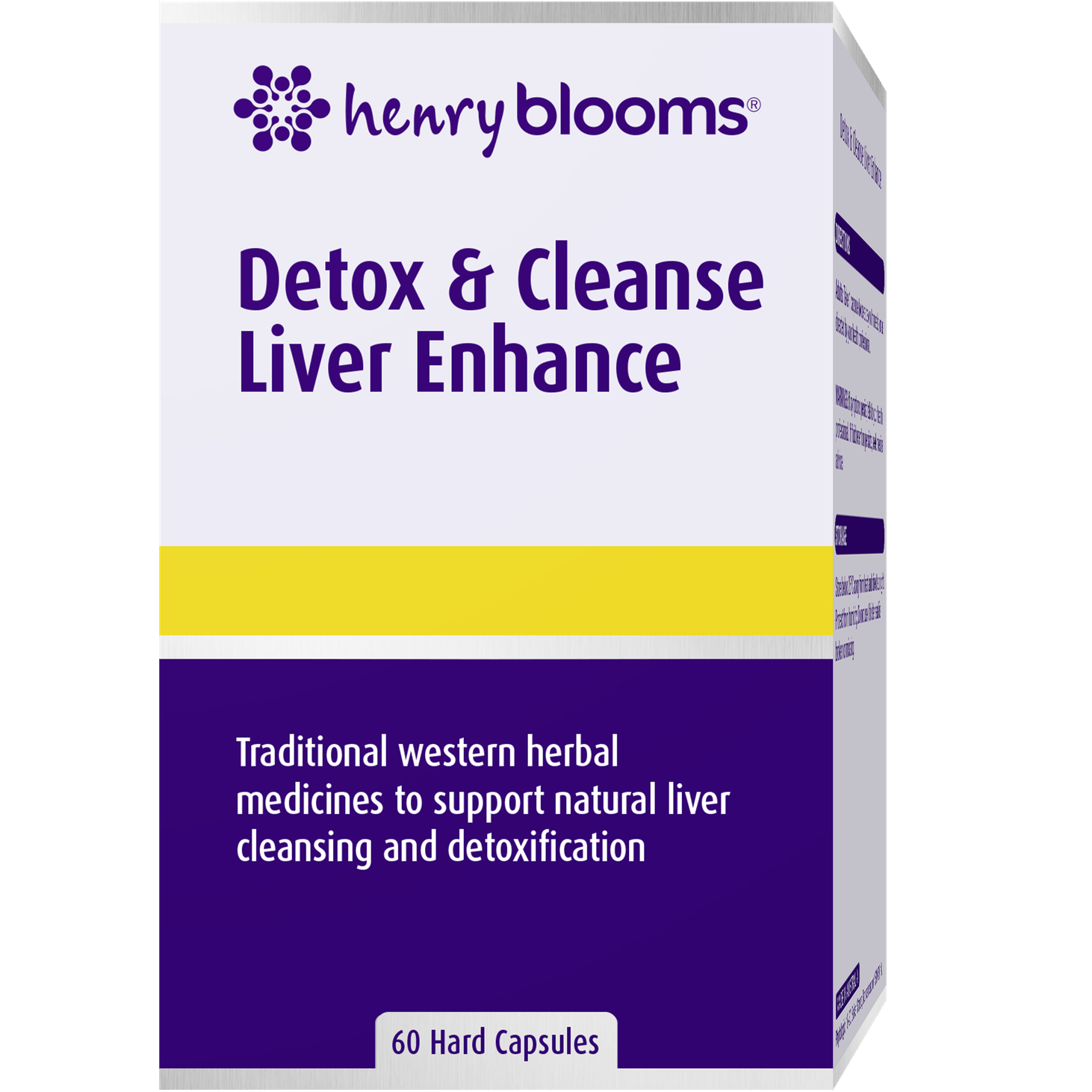 Henry Blooms Detox & Cleanse Liver Enhance 60 Capsules