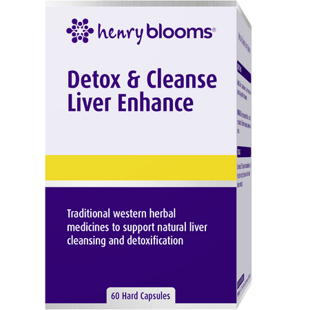 Henry Blooms Detox & Cleanse Liver Enhance 60 Capsules