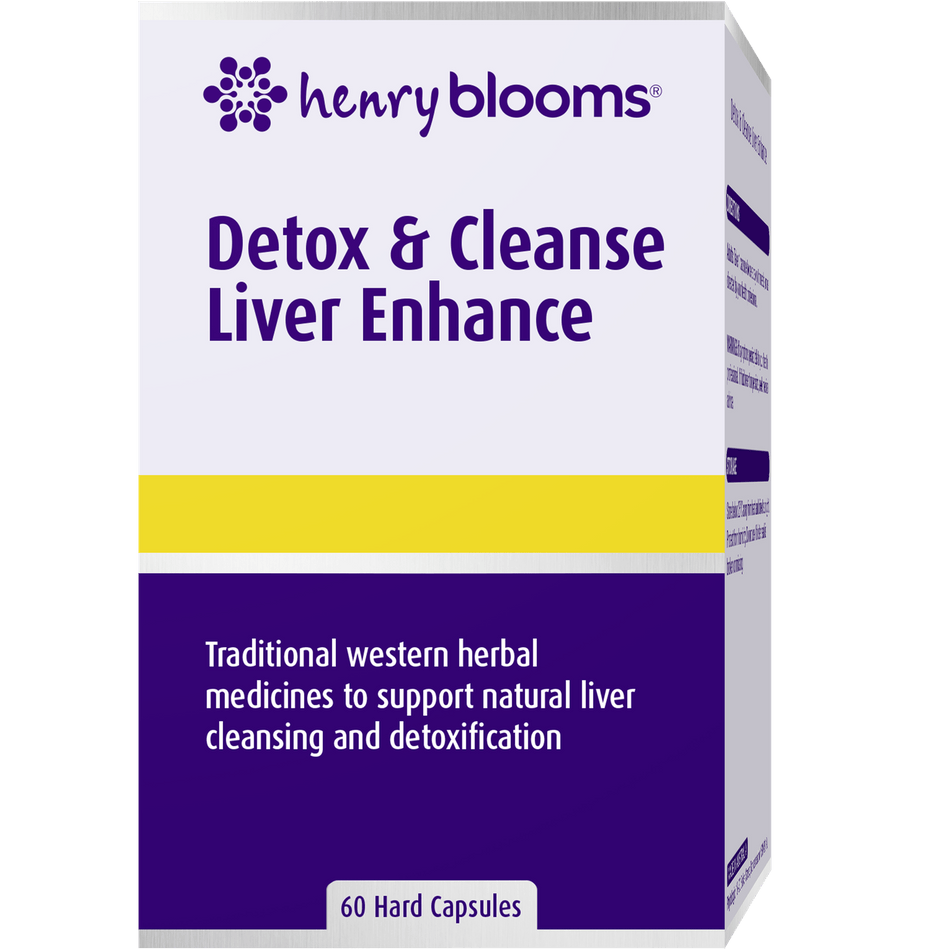Henry Blooms Detox & Cleanse Liver Enhance 60 Capsules