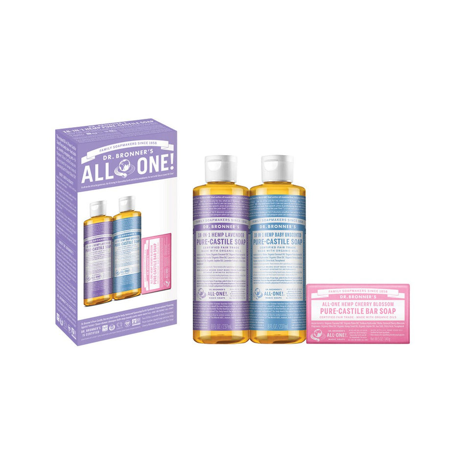 Dr. Bronner's Pure Castile Soap Love Unites Pack
