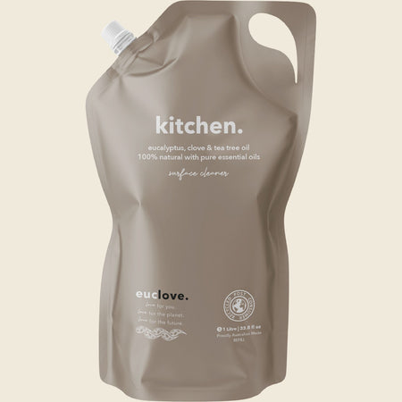 Euclove Kitchen Cleaner Refill Eucalyptus, Clove & Tea Tree 1L