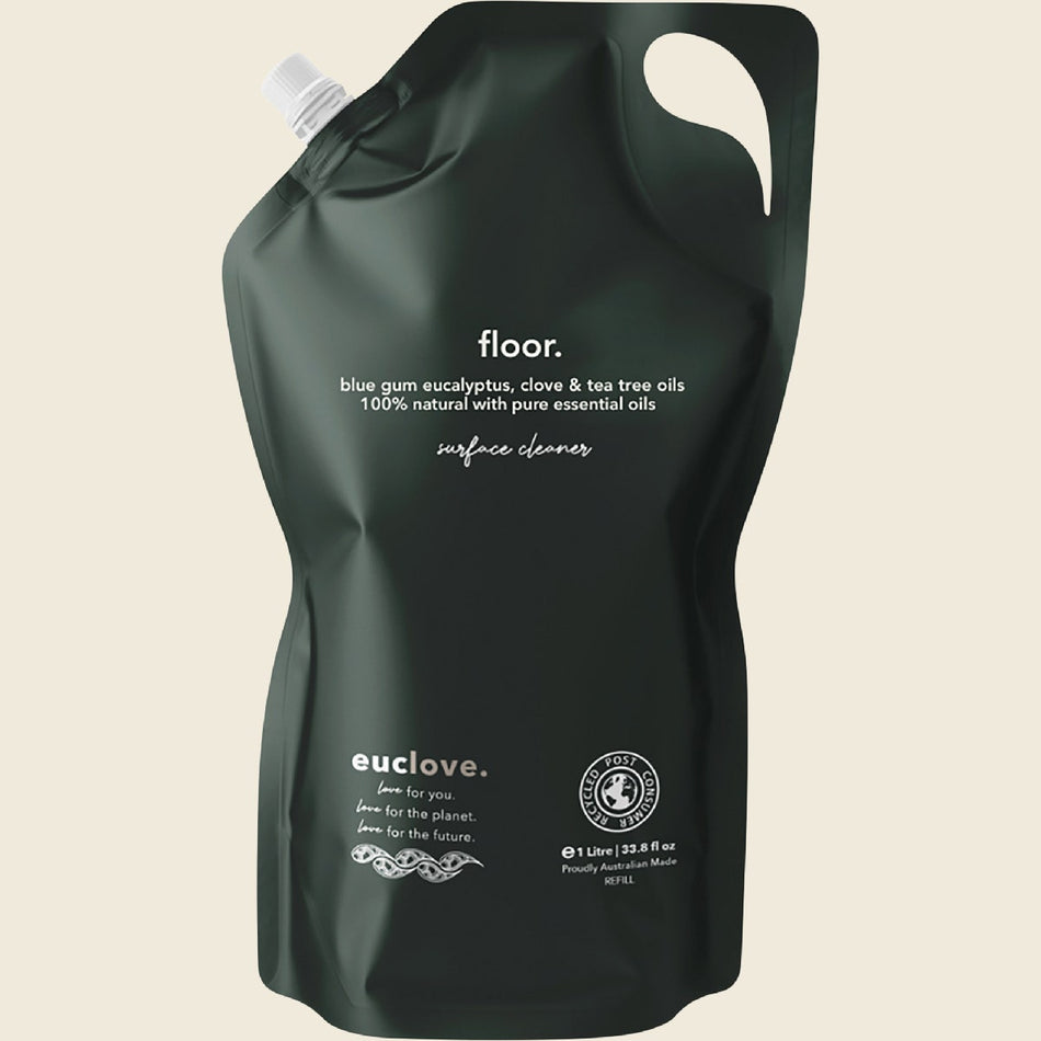 Euclove Floor Cleaner Refill Eucalyptus, Clove & Tea Tree 1L