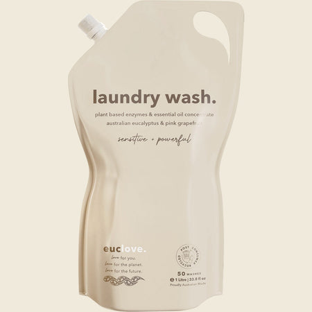 Euclove Laundry Concentrate Refill Eucalyptus & Pink Grapefruit 1L