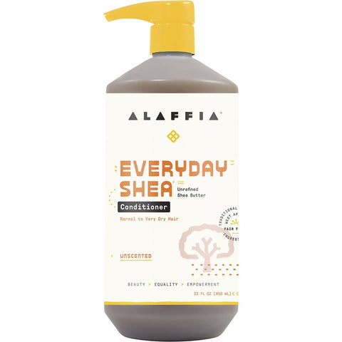ALAFFIA Everyday Shea Conditioner - Unscented 950ml