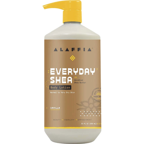 ALAFFIA Everyday Shea Body Lotion - Vanilla 950ml