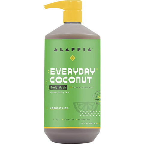 ALAFFIA Everyday Coconut Body Wash - Coconut Lime 950ml