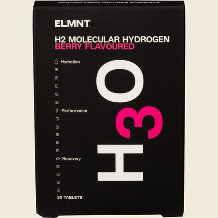 ELMNT H2 Molecular Hydrogen Water Tablets Berry 30pk