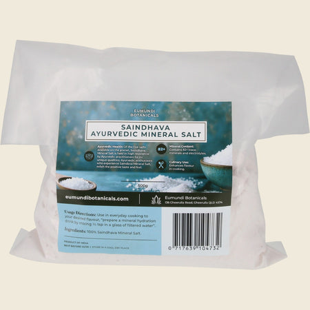 Eumundi Botanicals Saindhava Ayurvedic Mineral Salt 500g