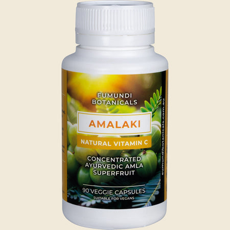 Eumundi Botanicals Amalaki Natural Vitamin C Capsules 90 Caps