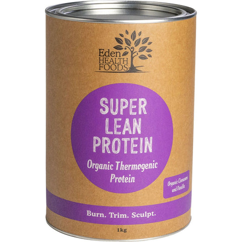 EDEN HEALTHFOODS Super Lean Protein Cinnamon & Vanilla 1kg