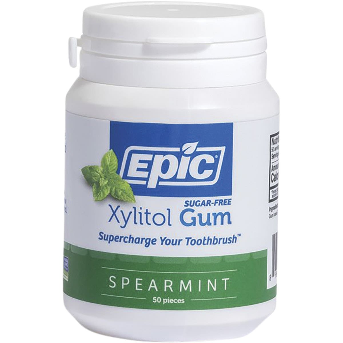 EPIC Xylitol Chewing Gum Spearmint 50