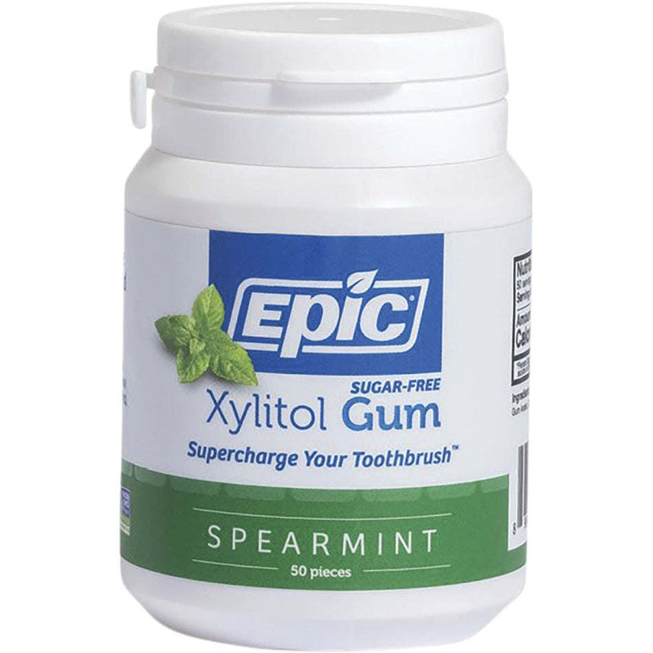 EPIC Xylitol Chewing Gum Spearmint 50