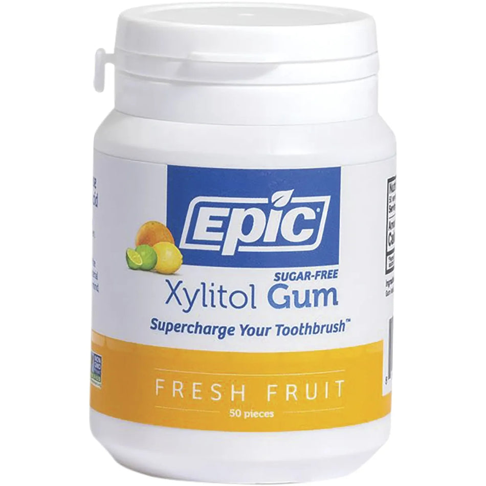 EPIC Xylitol Chewing Gum Fresh Fruit 50