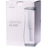 ECOBUD Gentoo Glass Water Filter Jug Grey & White 1.5L