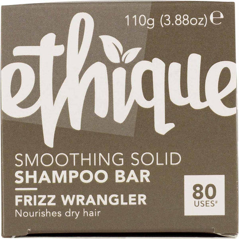 ETHIQUE Solid Shampoo Bar Frizz Wrangler - Dry Or Frizzy Hair 110g
