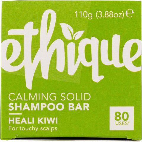 ETHIQUE Solid Shampoo Bar Heali Kiwi - For Touchy Scalps 110g