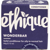 ETHIQUE Solid Conditioner Bar Wonderbar - Oily Or Normal Hair 60g