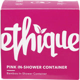 ETHIQUE Bamboo & Cornstarch Shower Container Pink 1