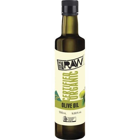 EVERY BIT ORGANIC RAW Olive Oil Cold Pressed - Extra Virgin 500ml
