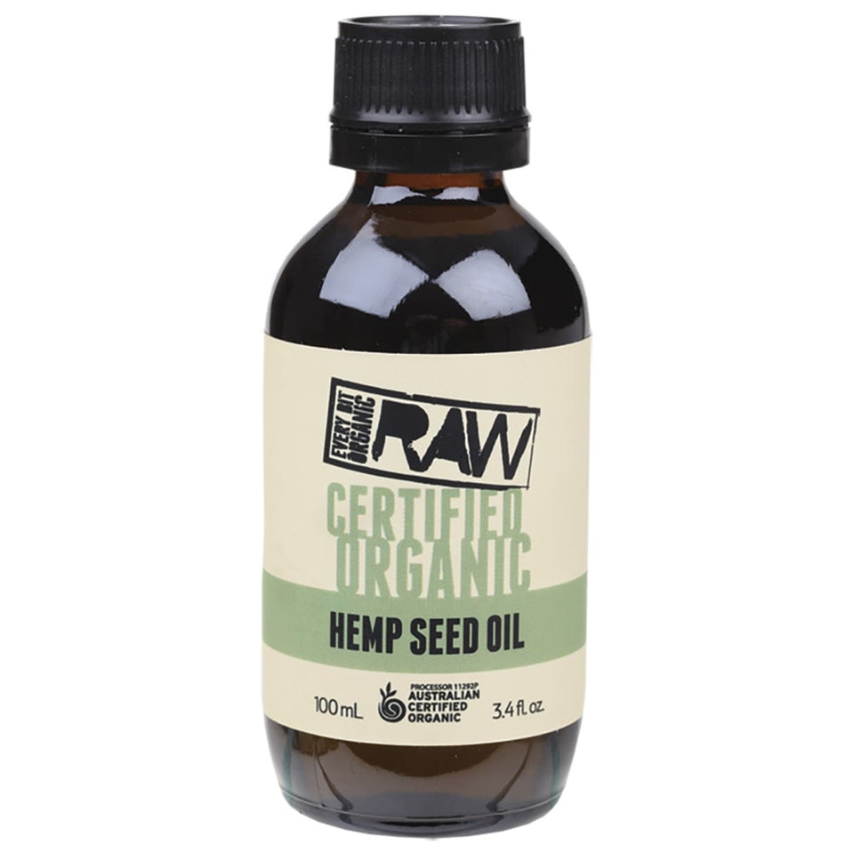 EVERY BIT ORGANIC RAW Hemp Seed Oil 100ml
