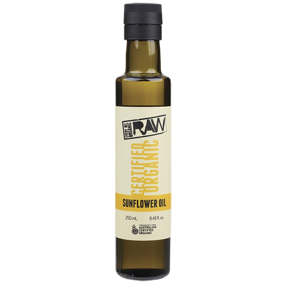 EVERY BIT ORGANIC RAW Sunflower Oil Unrefined 250ml