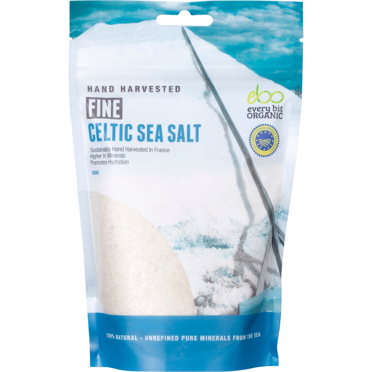 Every Bit Organic Celtic Sea Salt Fine 250g