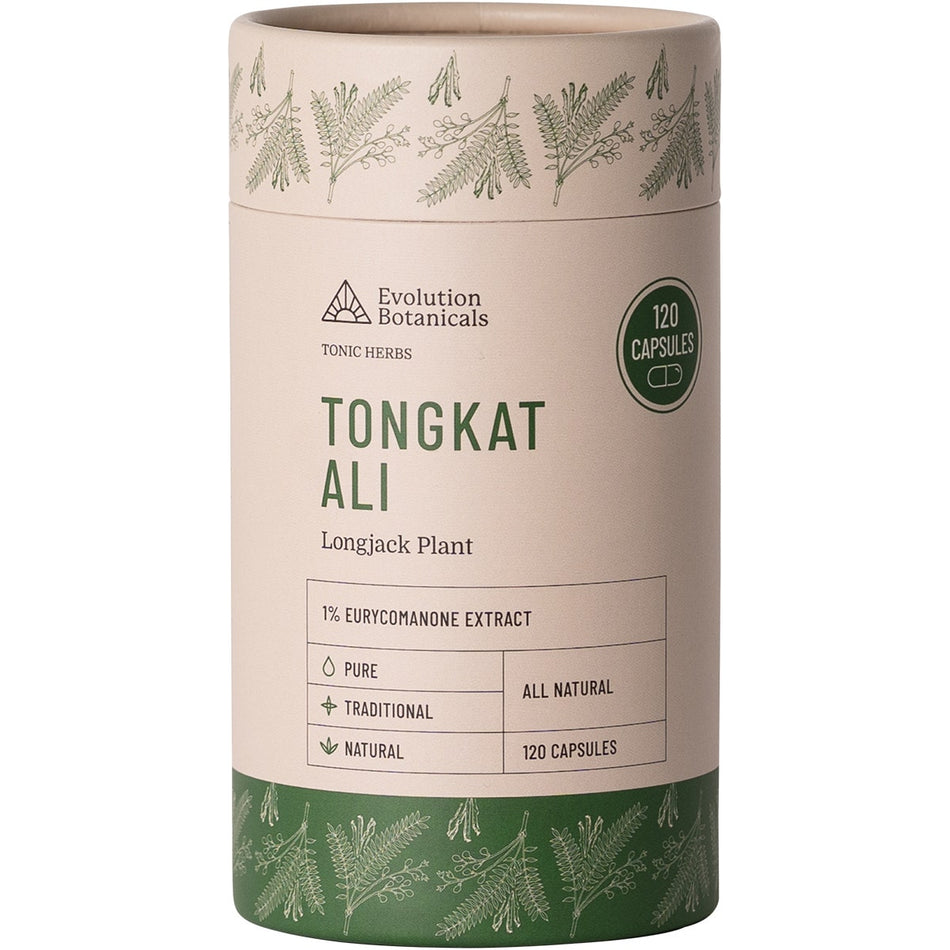 Evolution Botanicals Tongkat Ali Longjack Plant 120 Caps