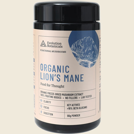 Evolution Botanicals Organic Lion's Mane Food For Thought 90g