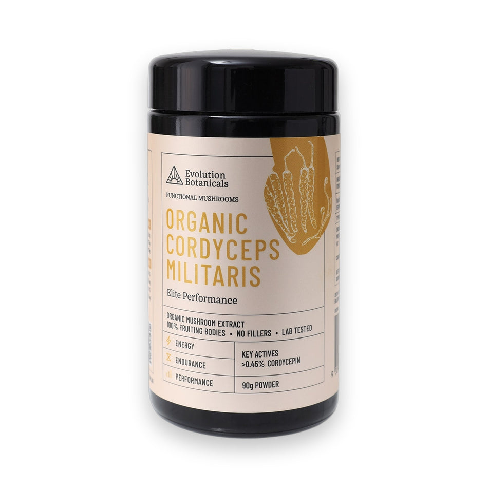 Evolution Botanicals Organic Cordyceps Militaris Elite Performance 90g