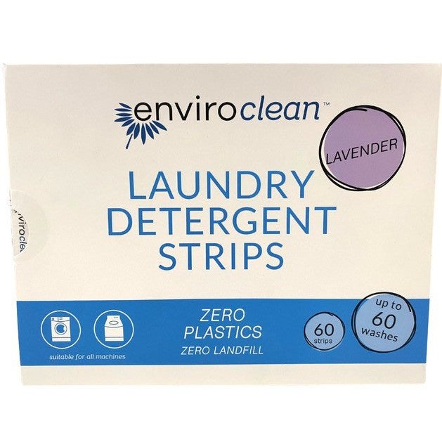 Enviroclean Earth Detergent Strips Lavender 60 strips