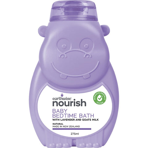 EARTHWISE NOURISH Hippo Baby Bedtime Bath 275ml
