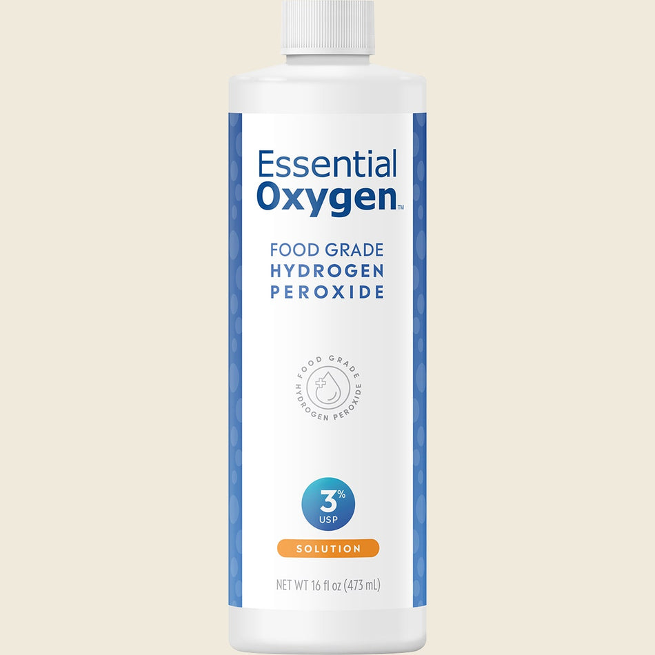 Essential Oxygen Hydrogen Peroxide 3% 473ml