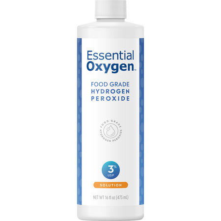 Essential Oxygen Hydrogen Peroxide 3% 473ml