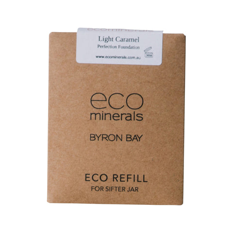 Eco Minerals Perfection Dewy Mineral Foundation Light Caramel Refill 5g