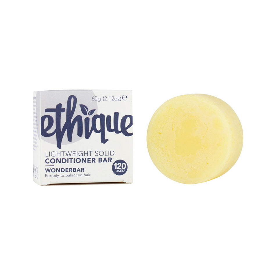 ETHIQUE Solid Conditioner Bar Wonderbar - Oily Or Normal Hair 60g