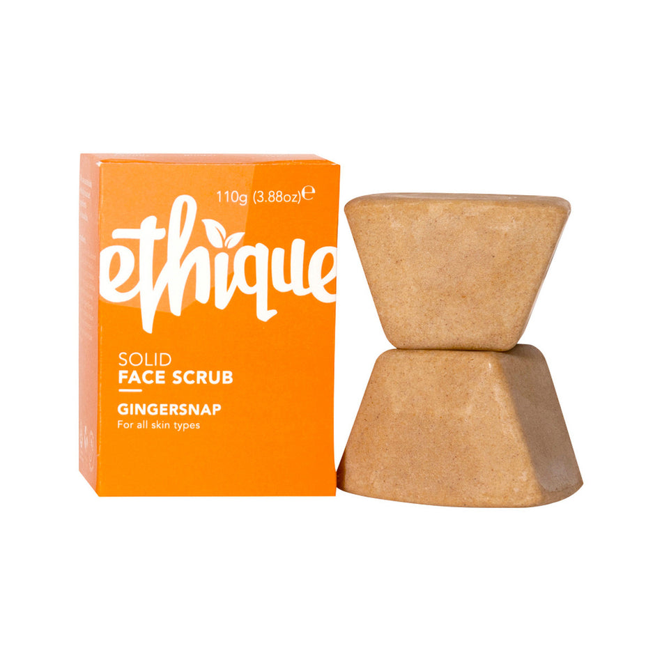 ETHIQUE Solid Face Scrub Bar Gingersnap 100g