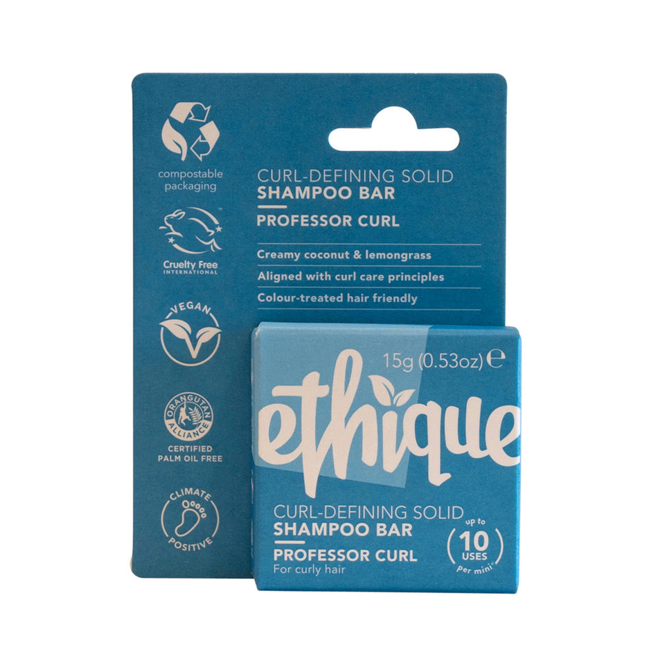 Ethique Bar Shampoo Curl-Defining Professor Curl For Curly Hair 15g