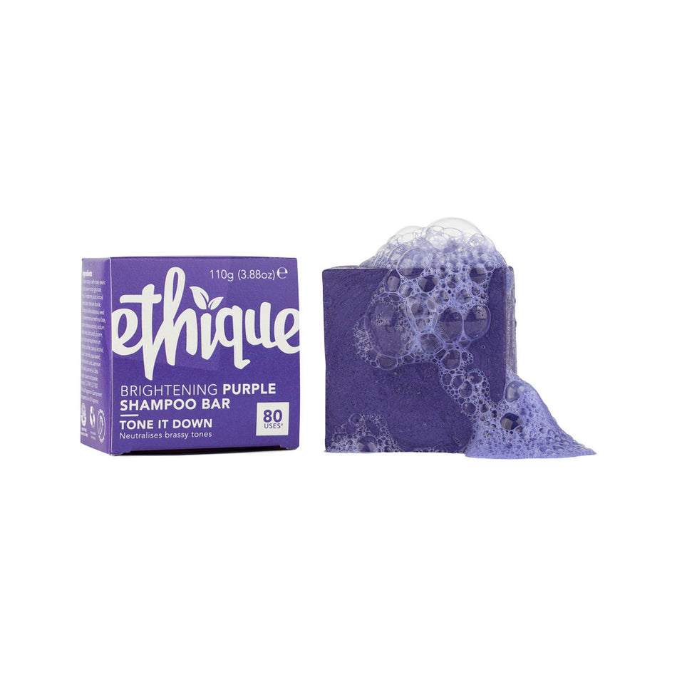 ETHIQUE Solid Shampoo Bar Tone It Down - Purple 110g