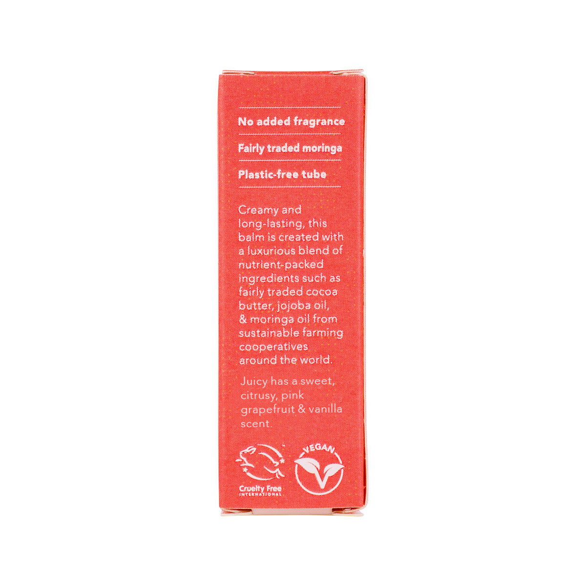 Ethique Lip Balm Nourishing Juicy Pink Grapefruit & Vanilla 9g