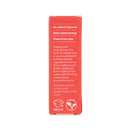 Ethique Lip Balm Nourishing Juicy Pink Grapefruit & Vanilla 9g