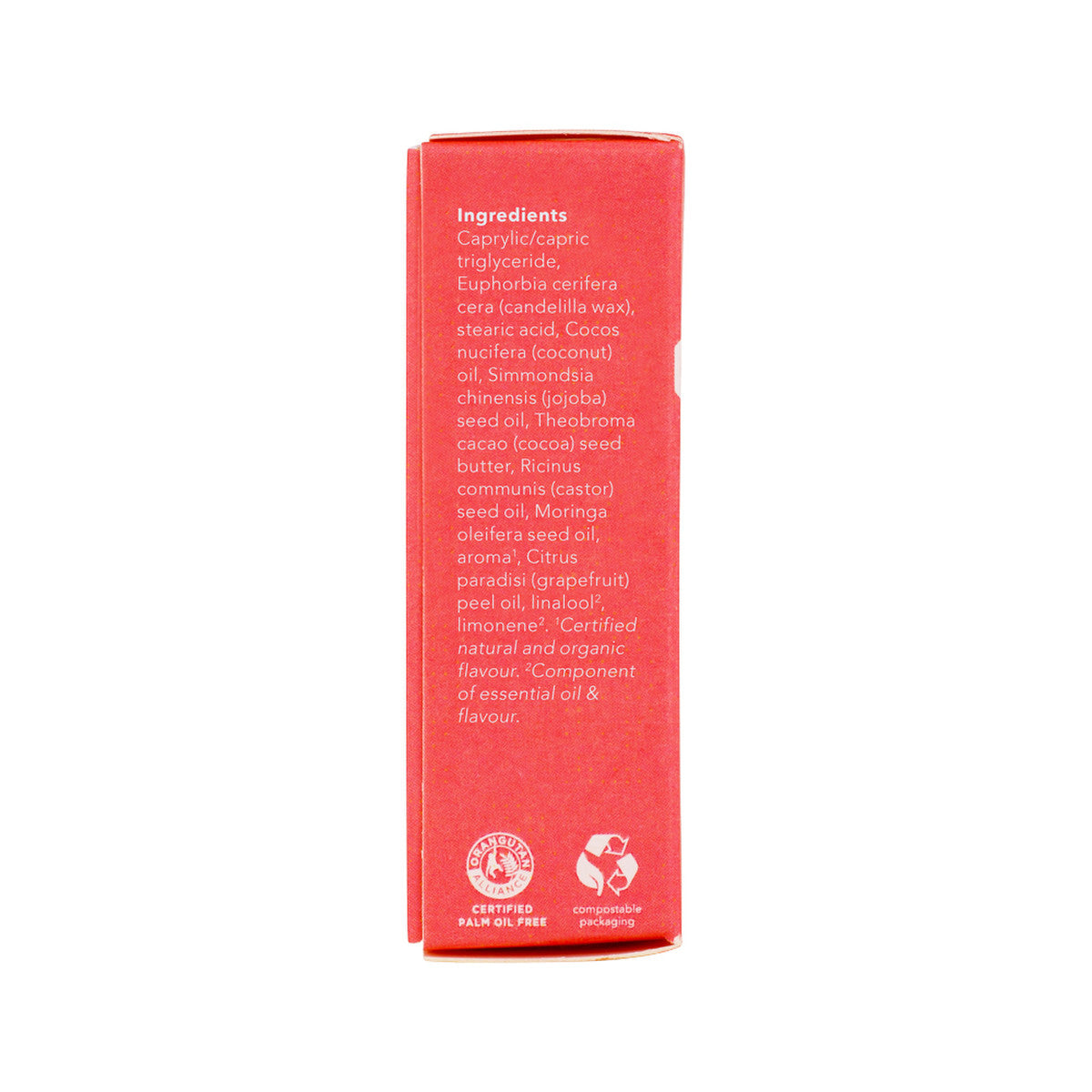 Ethique Lip Balm Nourishing Juicy Pink Grapefruit & Vanilla 9g